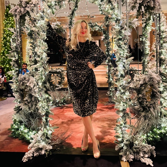 New leopard dress for woman NWT - Picture 2 of 9